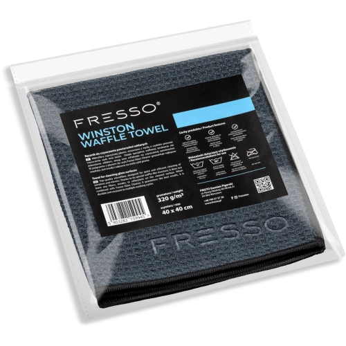 FRESSO WINSTON WAFFLE TOWEL 40x40cm mikrofibra waflowa do szyb